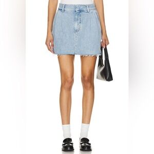 Agolde Becker Demin Skirt